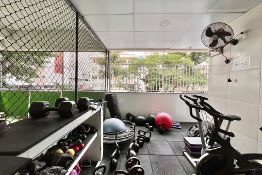 Área comum - Academia de apartamento à venda com 2 quartos, 61m² em Ipanema, Rio de Janeiro