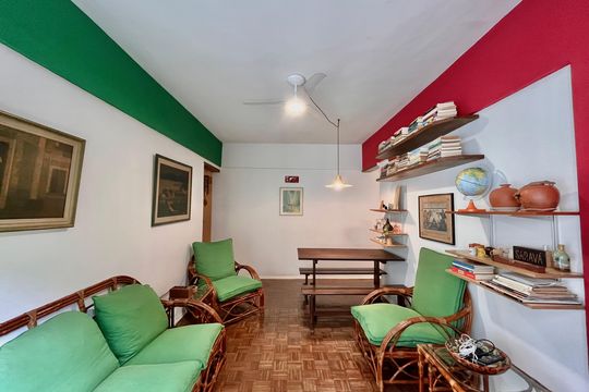 Sala  de apartamento à venda com 2 quartos, 61m² em Ipanema, Rio de Janeiro
