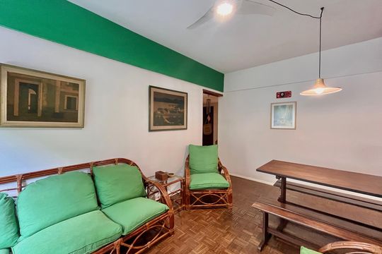 Sala  de apartamento à venda com 2 quartos, 61m² em Ipanema, Rio de Janeiro