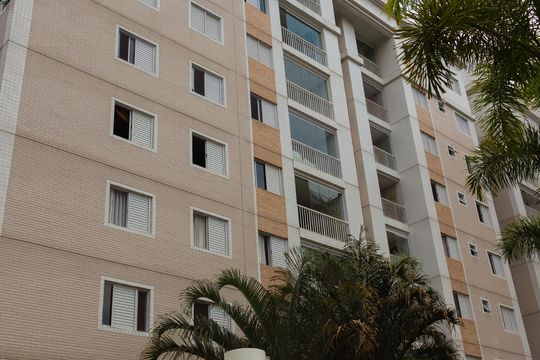 Fachada de apartamento à venda com 3 quartos, 87m² em Jaguaré, São Paulo