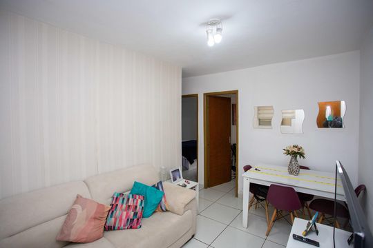 Sala de apartamento à venda com 2 quartos, 52m² em Centro de Diadema, Diadema