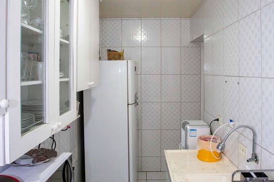 Cozinha de apartamento à venda com 2 quartos, 52m² em Centro de Diadema, Diadema