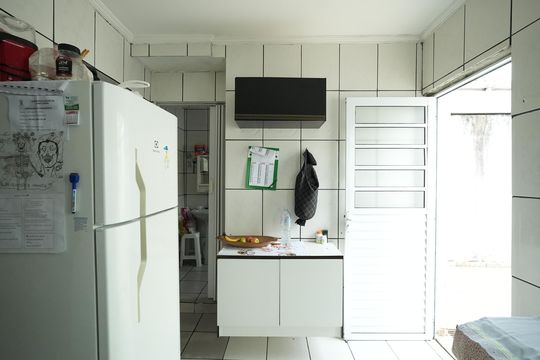 Cozinha de casa à venda com 3 quartos, 130m² em Vila Assunção, Santo André