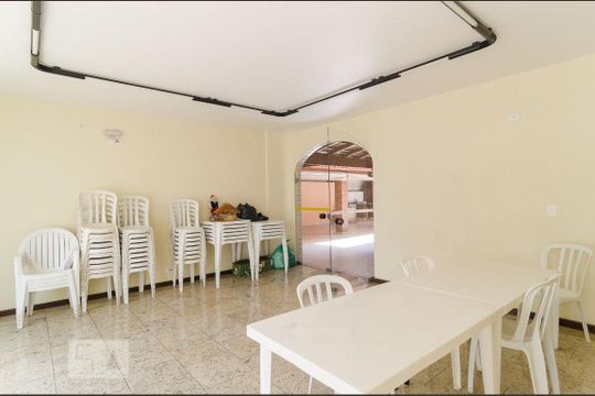 Área comum - Salão de festas de apartamento à venda com 1 quarto, 43m² em Vila Guarani (zona Sul), São Paulo