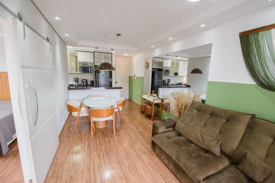 Sala de apartamento para alugar com 2 quartos, 68m² em Jardim da Luz, Taubaté