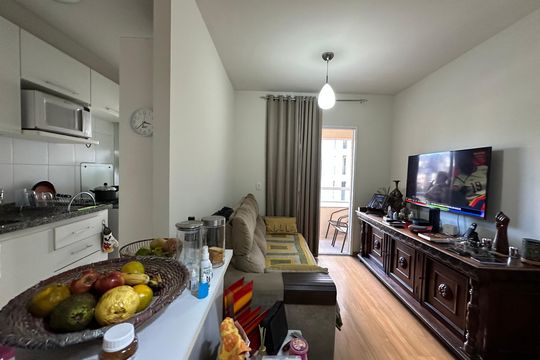 Sala de apartamento para alugar com 2 quartos, 70m² em Bethaville I, Barueri