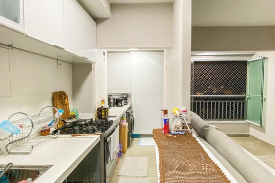 Cozinha de apartamento à venda com 2 quartos, 42m² em Vila Ré, São Paulo