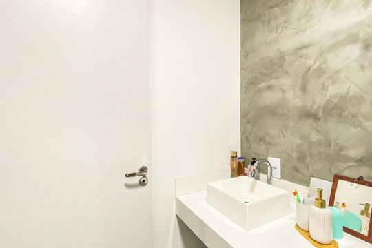Banheiro de apartamento à venda com 2 quartos, 42m² em Vila Ré, São Paulo