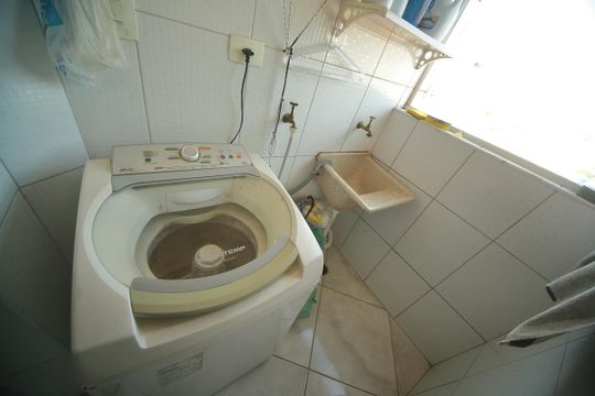 Área de Serviço de apartamento à venda com 2 quartos, 64m² em Vila Jordanopolis, São Bernardo do Campo