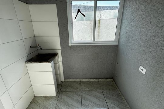Área de Serviço de apartamento para alugar com 2 quartos, 50m² em Jardim Ipanema, Santo André