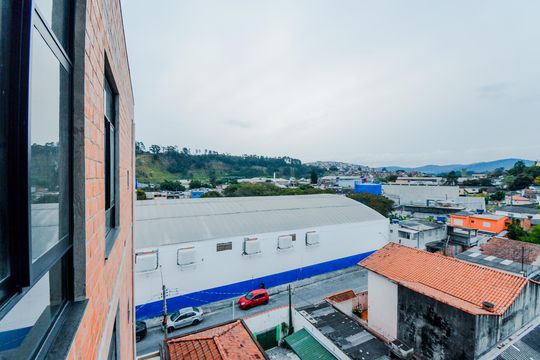 Vista da Sala de kitnet/studio para alugar com 1 quarto, 34m² em Vila Galvão, Guarulhos
