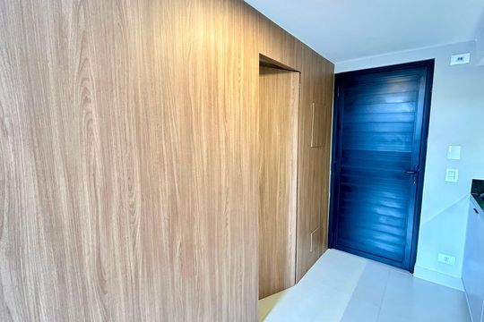 Cozinha de kitnet/studio para alugar com 1 quarto, 34m² em Vila Galvão, Guarulhos