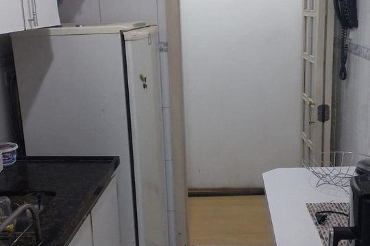 Cozinha de apartamento à venda com 2 quartos, 48m² em Vila Carrão, São Paulo