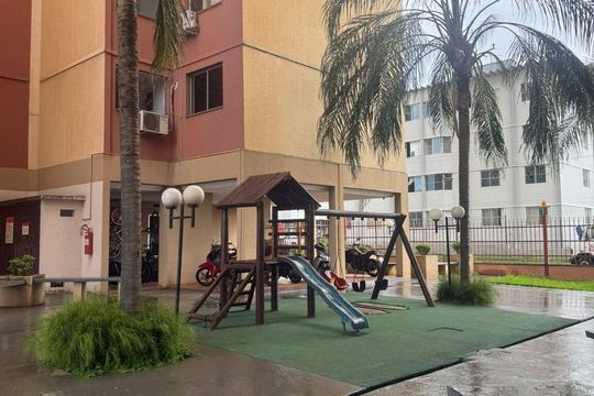Área externa de apartamento para alugar com 3 quartos, 87m² em Parque Oeste Industrial, Goiânia