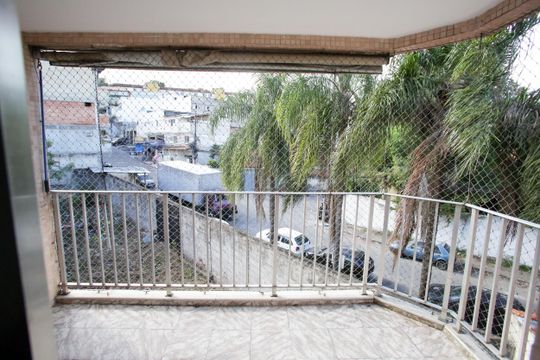 Varanda da Sala de apartamento à venda com 2 quartos, 70m² em Pechincha, Rio de Janeiro