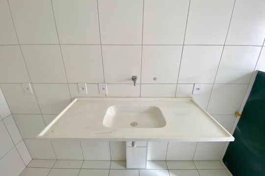 Cozinha de apartamento para alugar com 2 quartos, 100m² em Vila Alzira, Guarulhos