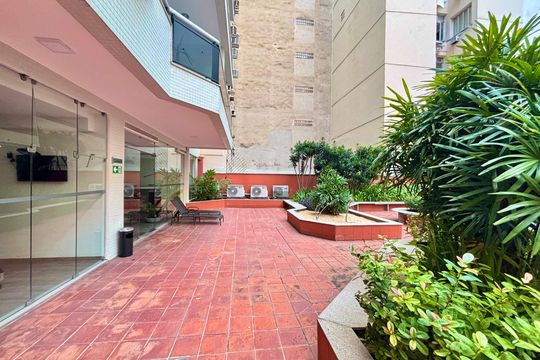Área comum de apartamento para alugar com 1 quarto, 45m² em Copacabana, Rio de Janeiro