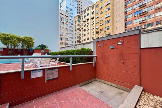 Área comum de apartamento para alugar com 1 quarto, 45m² em Copacabana, Rio de Janeiro