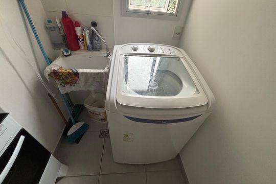 Área de serviço  de apartamento para alugar com 2 quartos, 34m² em Lapa de Baixo, São Paulo