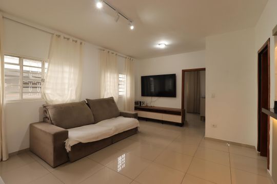 Sala de apartamento à venda com 2 quartos, 70m² em Jardim Europa, Santo André