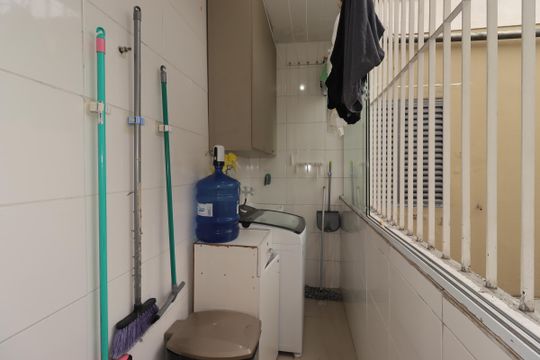 Área de Serviço de apartamento à venda com 2 quartos, 70m² em Jardim Europa, Santo André