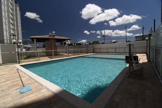 Área comum - Piscina de apartamento para alugar com 2 quartos, 60m² em Morumbi, Uberlândia
