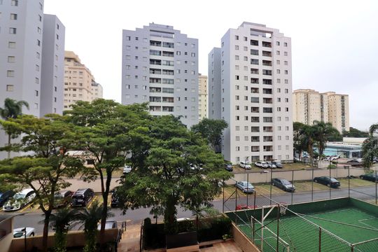 Sala Vista  de apartamento para alugar com 3 quartos, 70m² em Planalto, São Bernardo do Campo