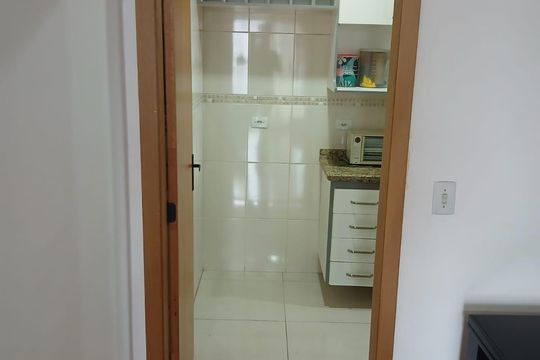 Cozinha de apartamento para alugar com 3 quartos, 87m² em Monte Castelo, São José dos Campos
