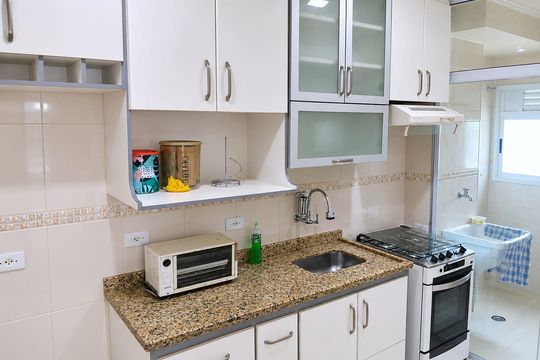 Cozinha de apartamento para alugar com 3 quartos, 87m² em Monte Castelo, São José dos Campos