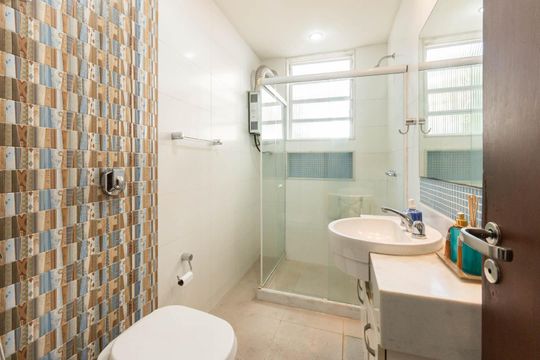 Banheiro de apartamento à venda com 3 quartos, 94m² em Tijuca, Rio de Janeiro