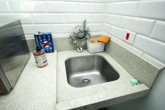 Área de Serviço de apartamento à venda com 2 quartos, 96m² em Vila América, Santo André