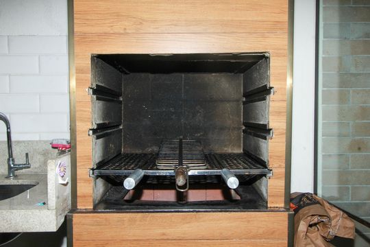 Churrasqueira de apartamento à venda com 2 quartos, 96m² em Vila América, Santo André