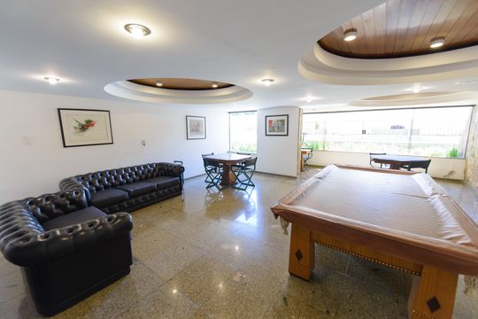 Área comum - Sala de Jogos de apartamento para alugar com 4 quartos, 250m² em Jardim das Nações, Taubaté