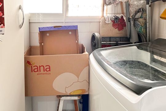 Área de Serviço de apartamento à venda com 2 quartos, 80m² em Vila Vivaldi, São Bernardo do Campo