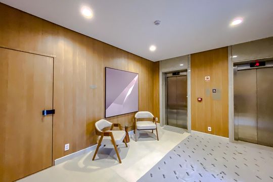 Área comum de kitnet/studio para alugar com 1 quarto, 26m² em Alto da Mooca, São Paulo