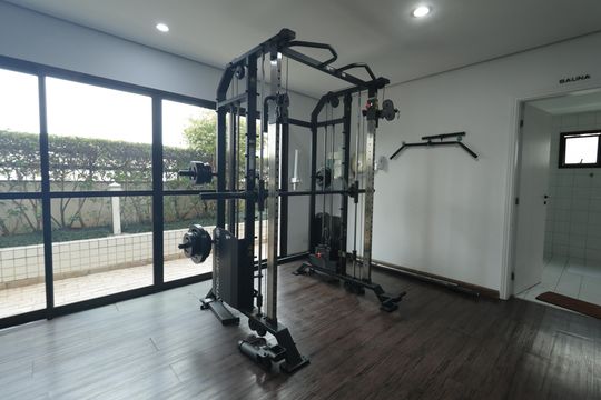 Área comum - Academia de apartamento à venda com 3 quartos, 117m² em Chácara Klabin, São Paulo