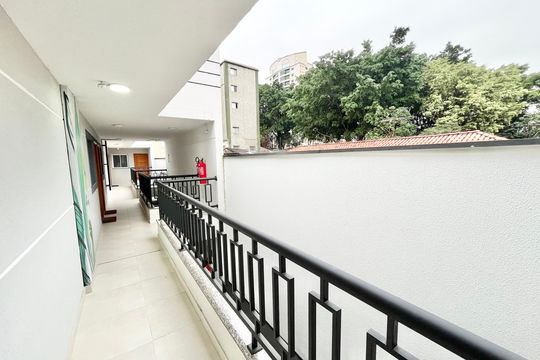 Área externa de apartamento para alugar com 2 quartos, 40m² em Jardim São Paulo, São Paulo