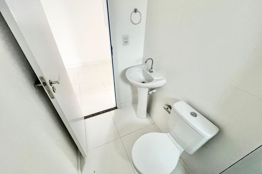 Banheiro de apartamento para alugar com 2 quartos, 40m² em Jardim São Paulo, São Paulo