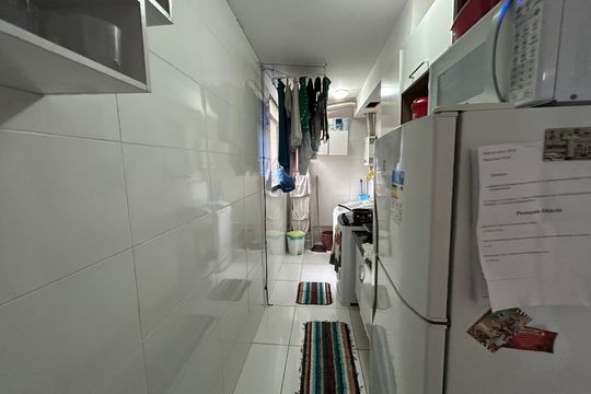 Cozinha de apartamento para alugar com 2 quartos, 43m² em Pavuna, Nilópolis