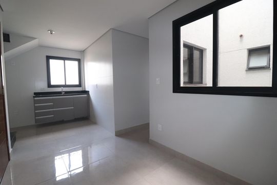 Sala de apartamento à venda com 2 quartos, 90m² em Santa Maria, Santo André