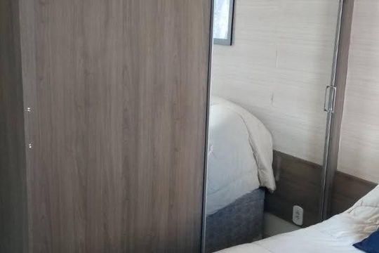 Quarto de apartamento à venda com 2 quartos, 48m² em Jardim Indianópolis, Campinas