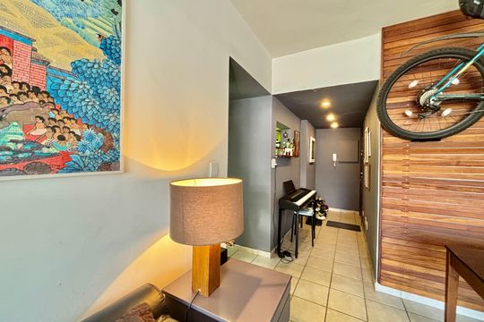 Sala  de apartamento à venda com 1 quarto, 48m² em Jardins, São Paulo