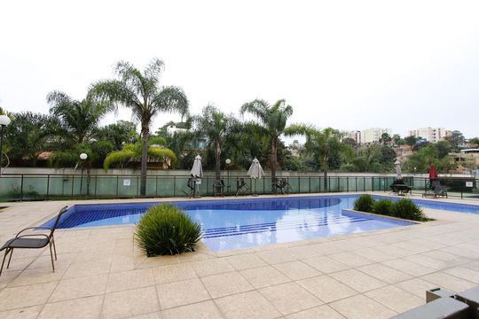 Área comum - Piscina de apartamento à venda com 2 quartos, 87m² em Conjunto California, Belo Horizonte