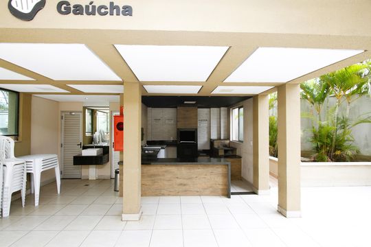Área comum - Churrasqueira de apartamento à venda com 2 quartos, 87m² em Conjunto California, Belo Horizonte