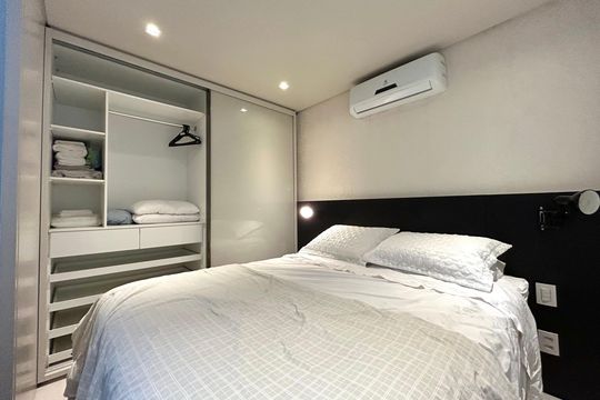 Quarto de apartamento para alugar com 1 quarto, 56m² em Centro, Florianópolis