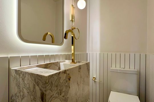 Lavabo de apartamento à venda com 3 quartos, 100m² em Pinheiros, São Paulo