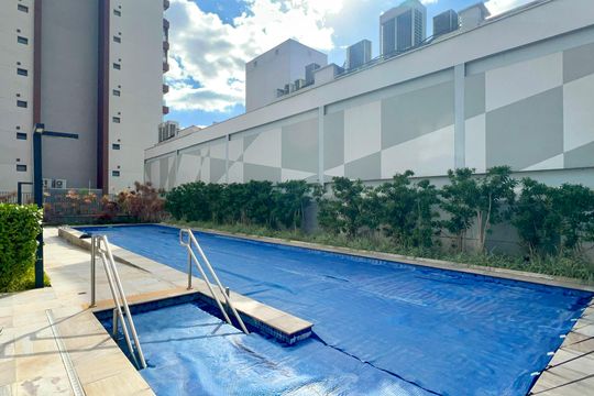 Piscina de apartamento à venda com 3 quartos, 100m² em Pinheiros, São Paulo