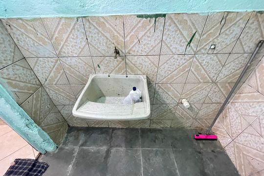 Área de serviço de casa para alugar com 1 quarto, 40m² em Jardim Paulo Vi, São Paulo