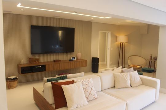 Sala de apartamento à venda com 4 quartos, 302m² em Santa Maria, São Caetano do Sul