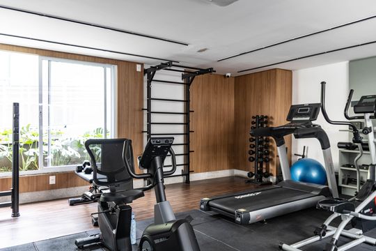Área comum - Academia de apartamento para alugar com 4 quartos, 135m² em Luxemburgo, Belo Horizonte